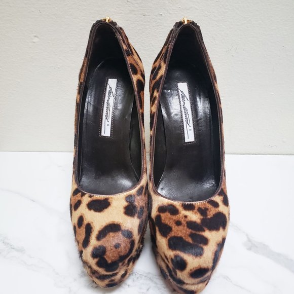 Brian Atwood India Leopard-Print Pumps - Picture 11 of 16